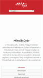 Mobile Screenshot of mikulasgyar.hu